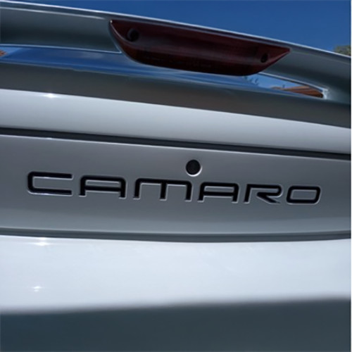 Gloss black rear letters - gloss,